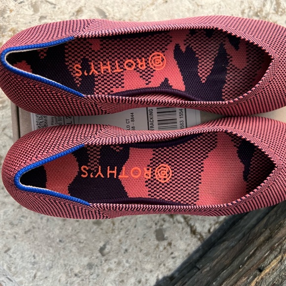 Rothys Flats Rose Double Stitch - Picture 4 of 4